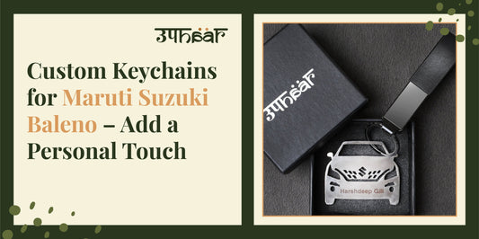 Custom Keychains for Maruti Suzuki Baleno – Add a Personal Touch