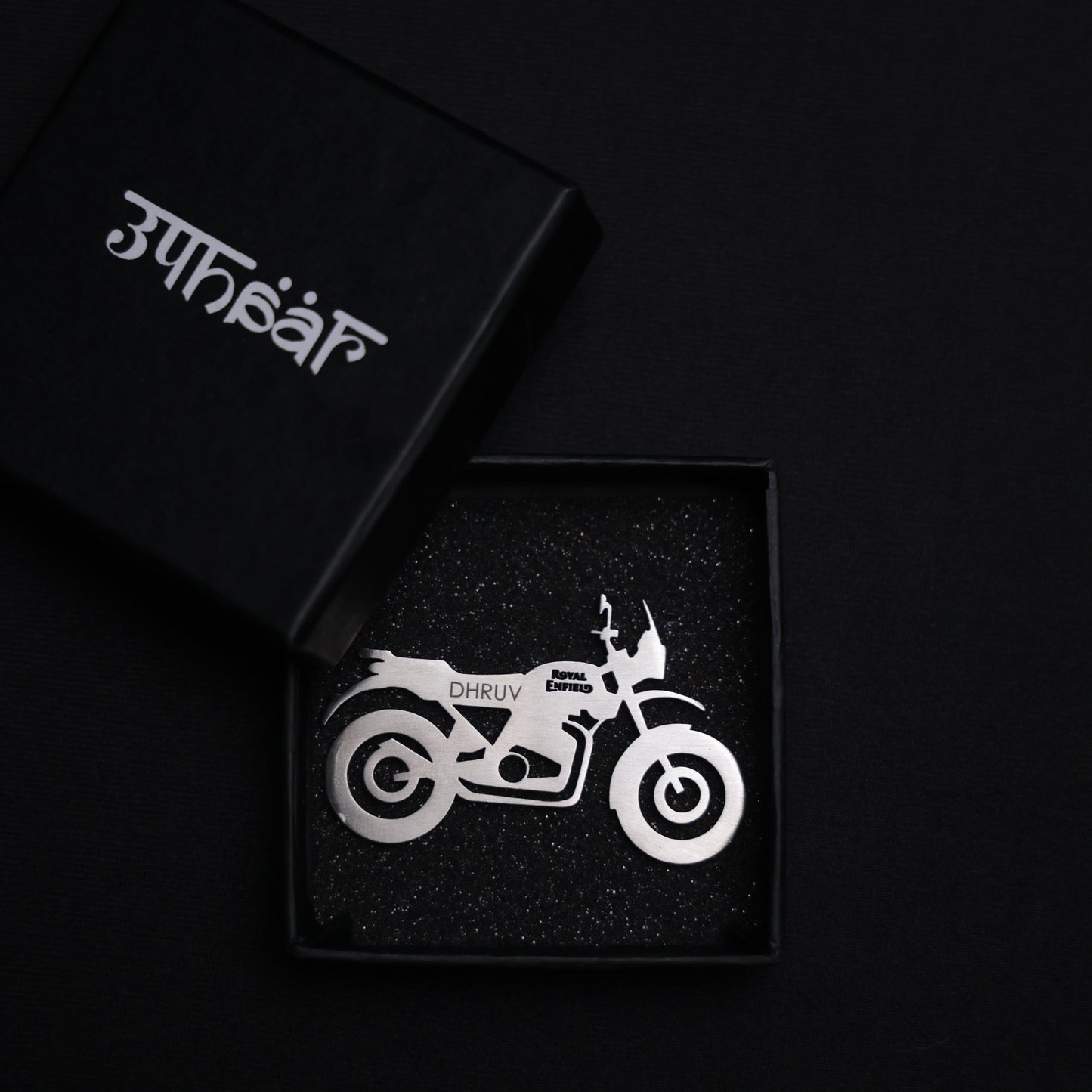 Personalised Bike Keychain