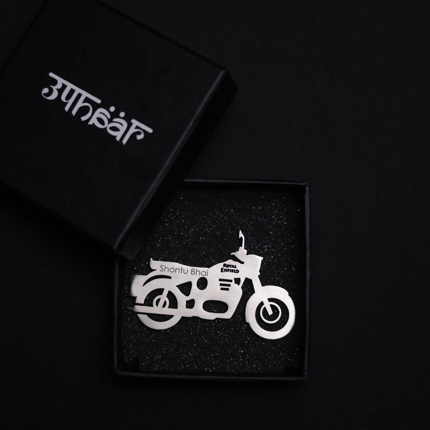 Personalised Bike Keychain