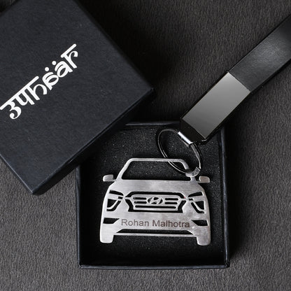 Personalised Car Keychain
