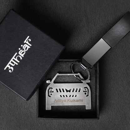 Personalised Car Keychain