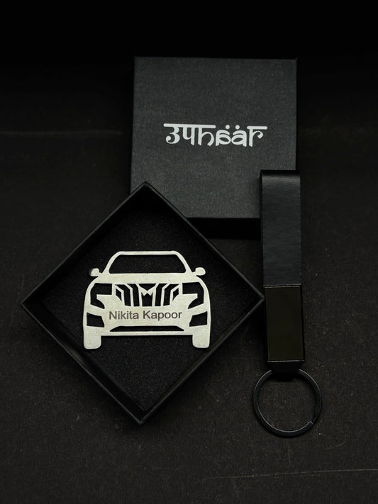 Personalised Car Keychain