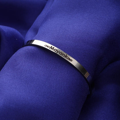 Personalised Classic Cuff Bracelet