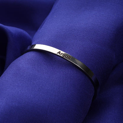 Personalised Classic Cuff Bracelet