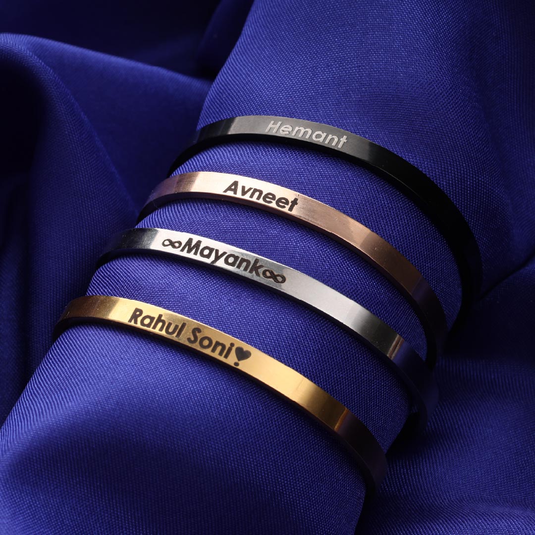 Personalised Classic Cuff Bracelet
