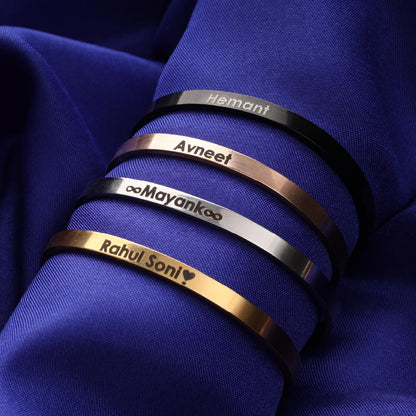 Personalised Classic Cuff Bracelet
