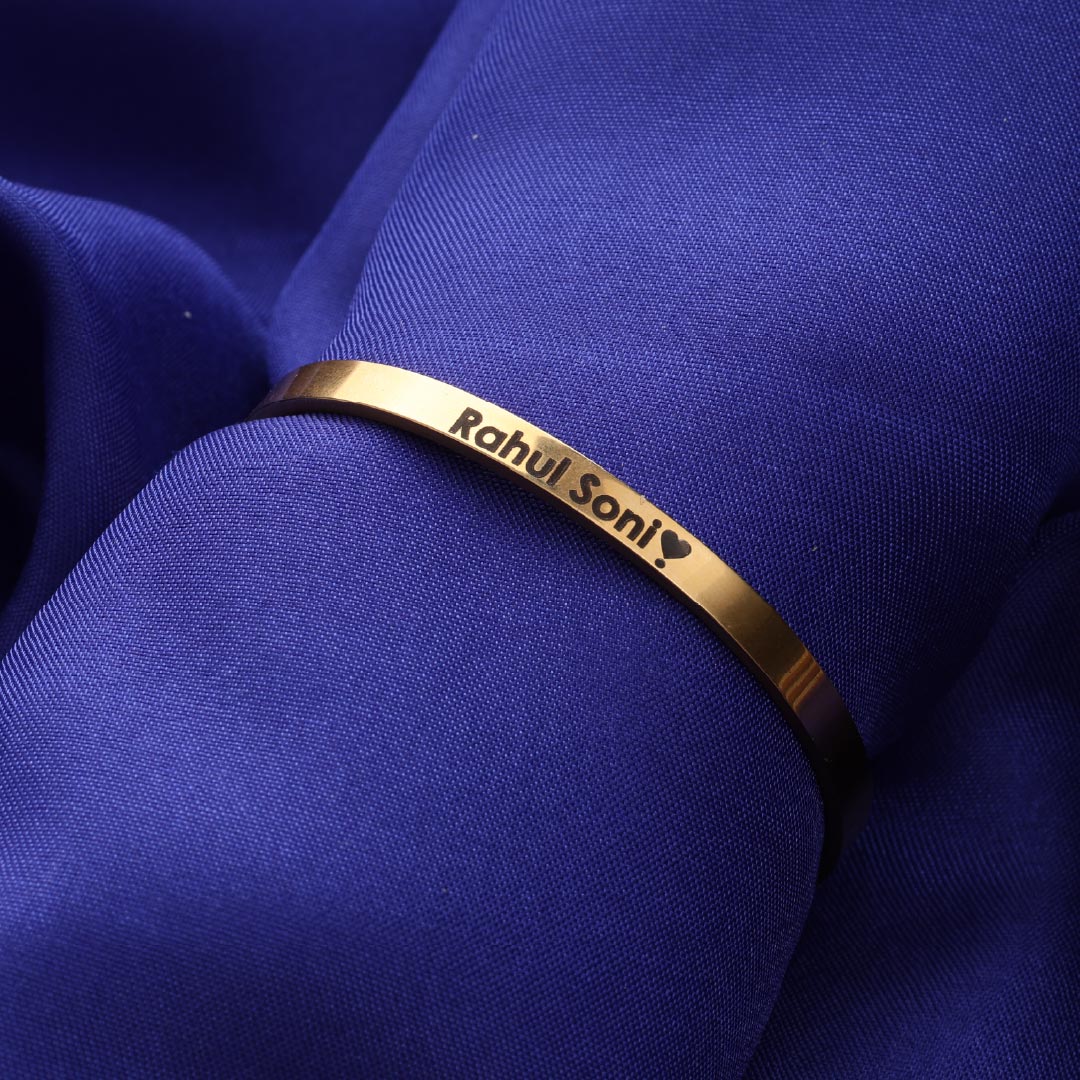 Personalised Classic Cuff Bracelet