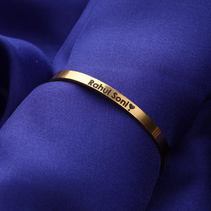 Personalised Classic Cuff Bracelet