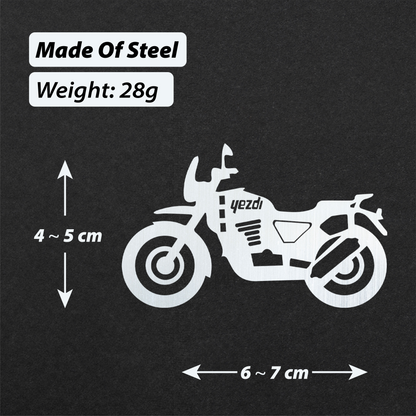 Personalised Bike Keychain