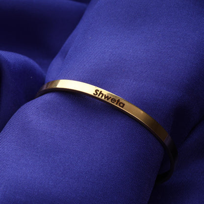 Personalised Classic Cuff Bracelet