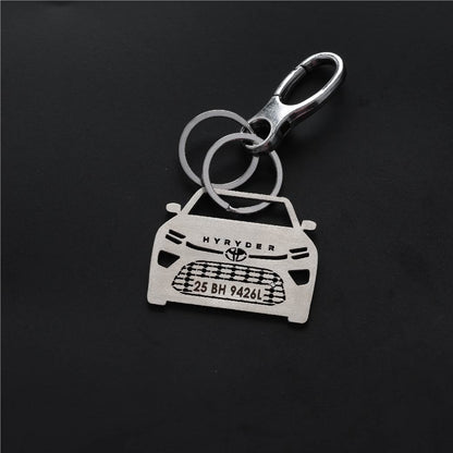 Personalised Car Keychain