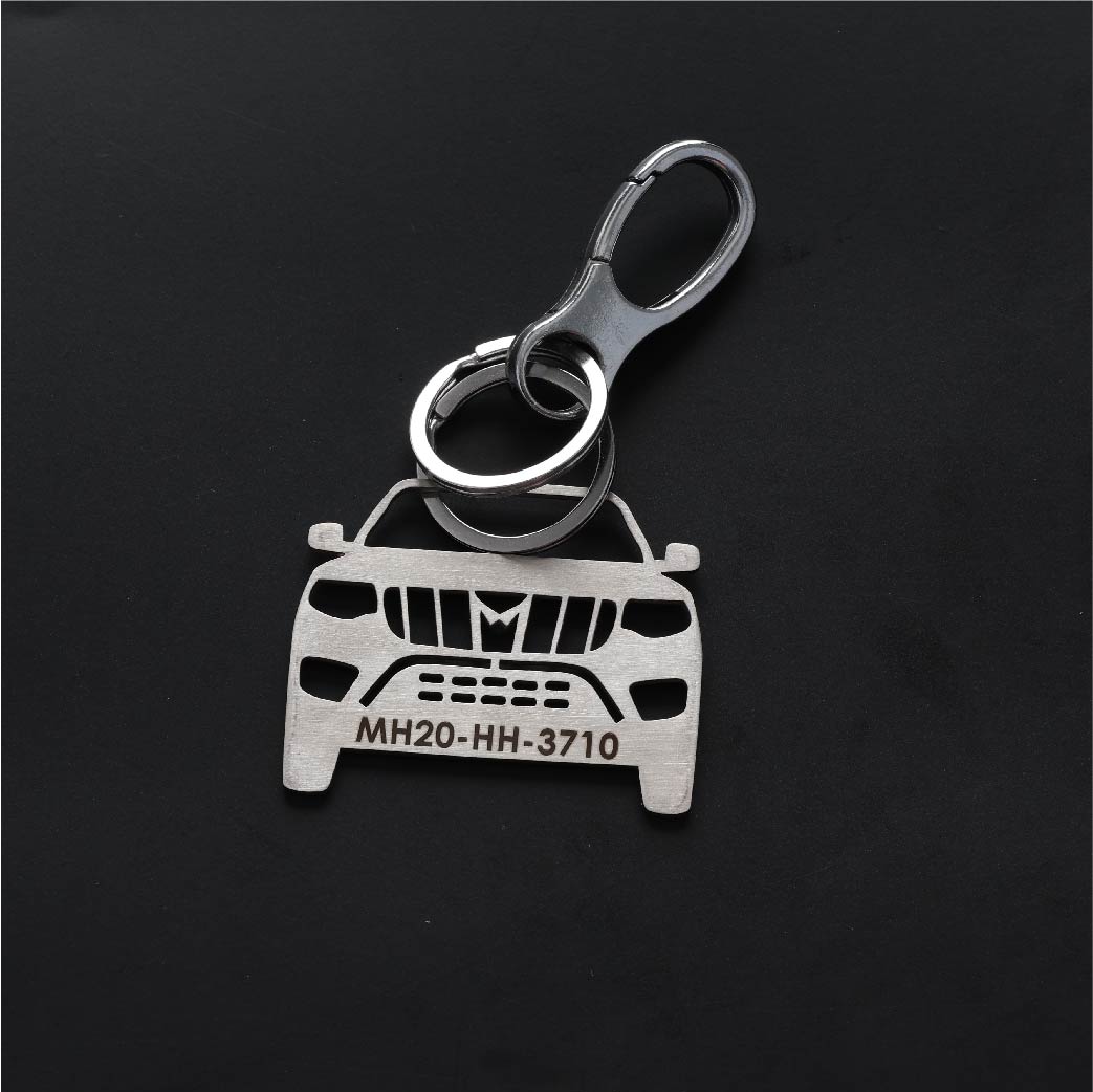Personalised Car Keychain
