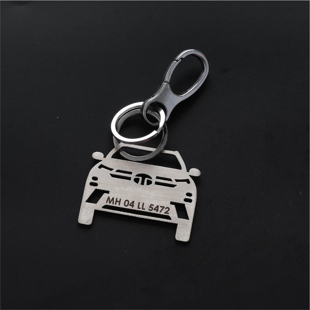 Personalised Car Keychain