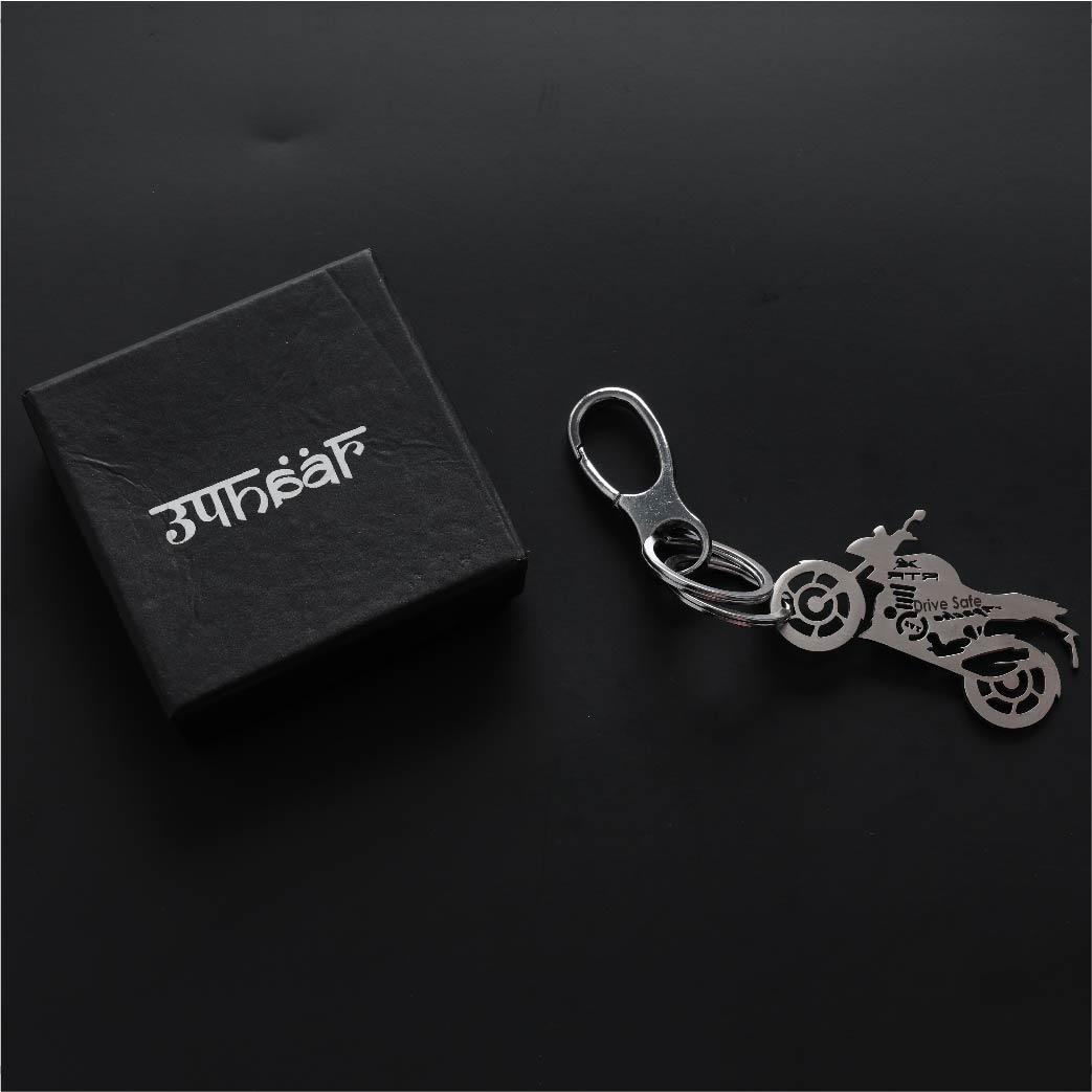 Personalised Bike Keychain