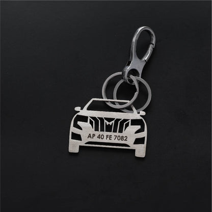 Personalised Car Keychain